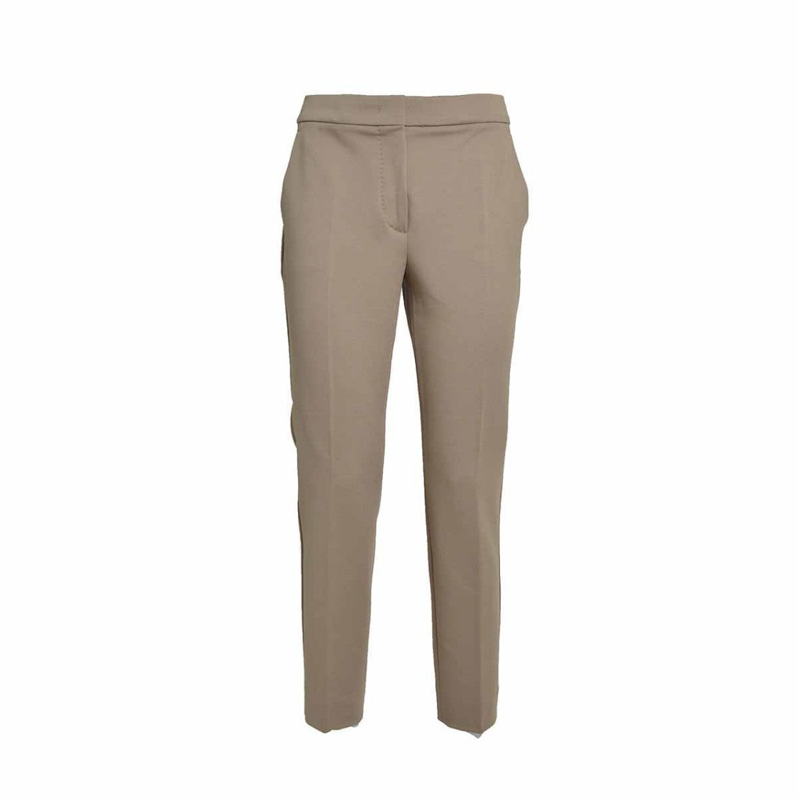Max Mara Pegno Pants In Camel Viscose Blend