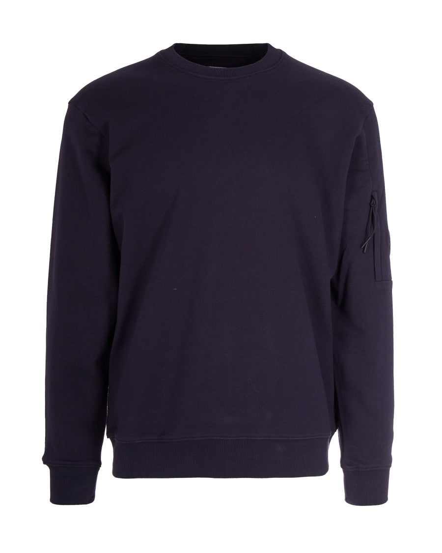 C.P. Company Total Eclipse Diagonal Raised Fleece Crewneck Sweatshirt