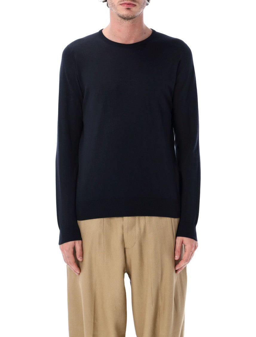 John Smedley Hatfield Fitted Crew Neck Knit Sweater