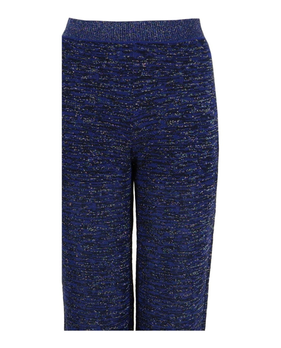 M Missoni Metallic Crochet Pants