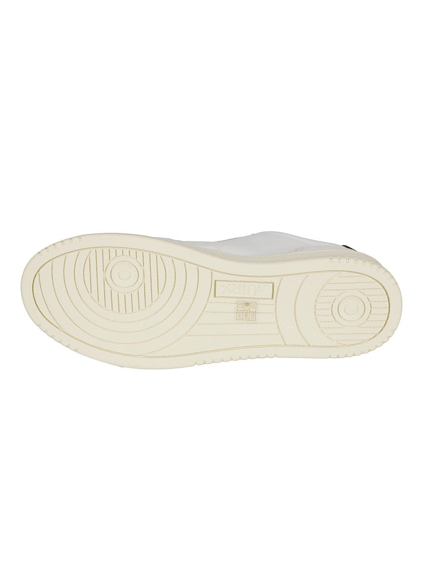 Autry Low-Top Sneakers With Perforated Detailing And Suede Accents