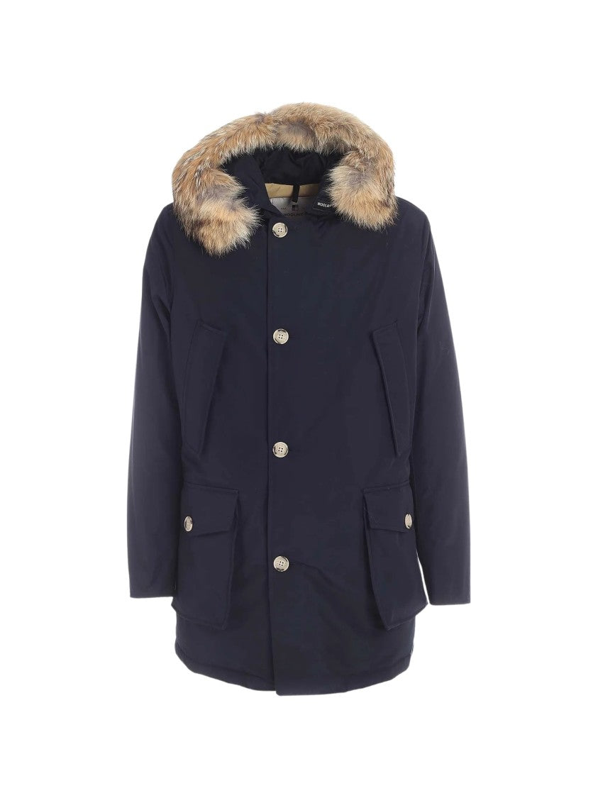 Woolrich Arctic Detachable Fur Black Parka
