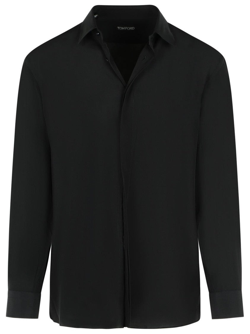 Tom Ford Black Silk Shirt