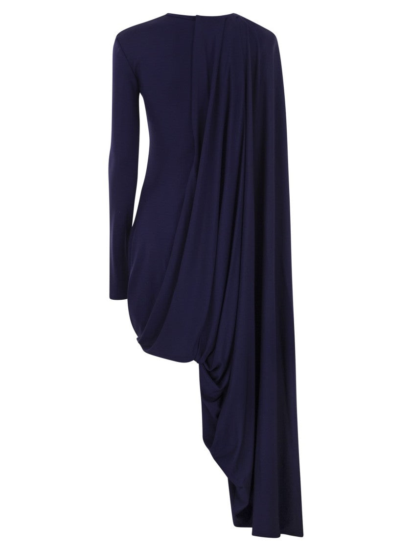 Sportmax Ariete1234 - Asymmetrical Dress With Draping
