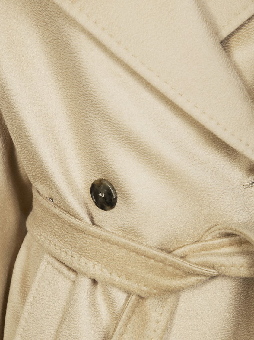 Max Mara Resina Double Breasted Belted Coat