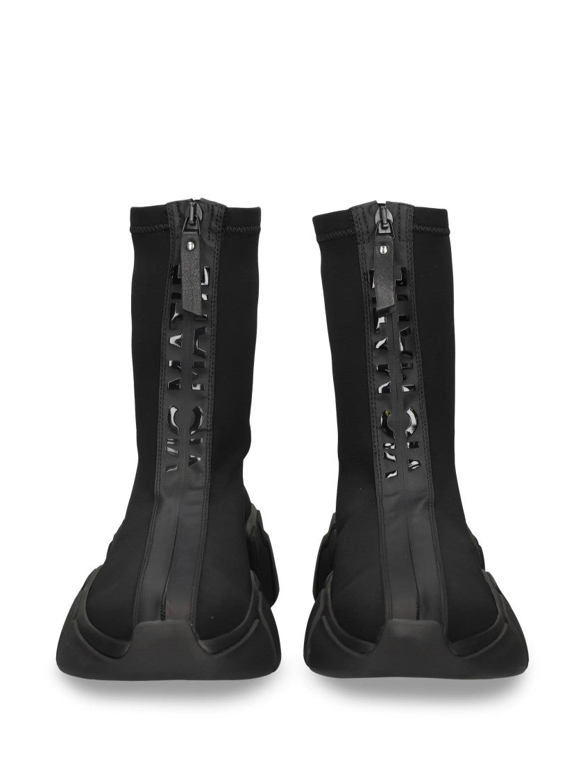 Vic Matié Ankle Boots With Zip Closure And Sole