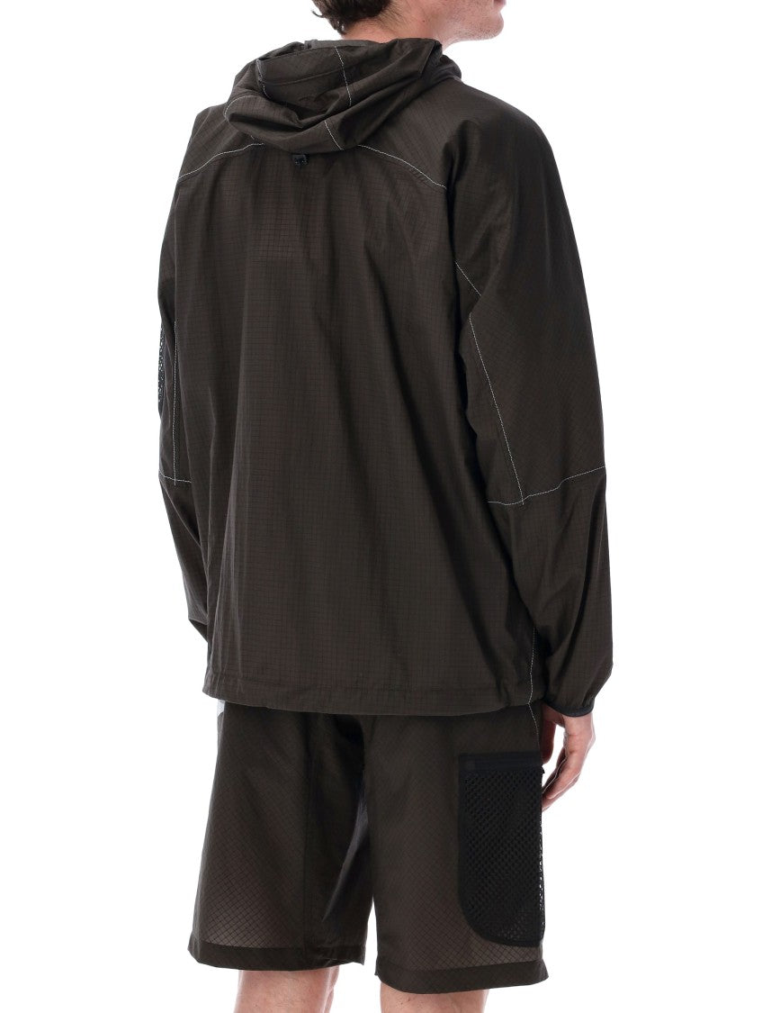 And Wander Breath Rip Lightweight Breathable Zip Jacket