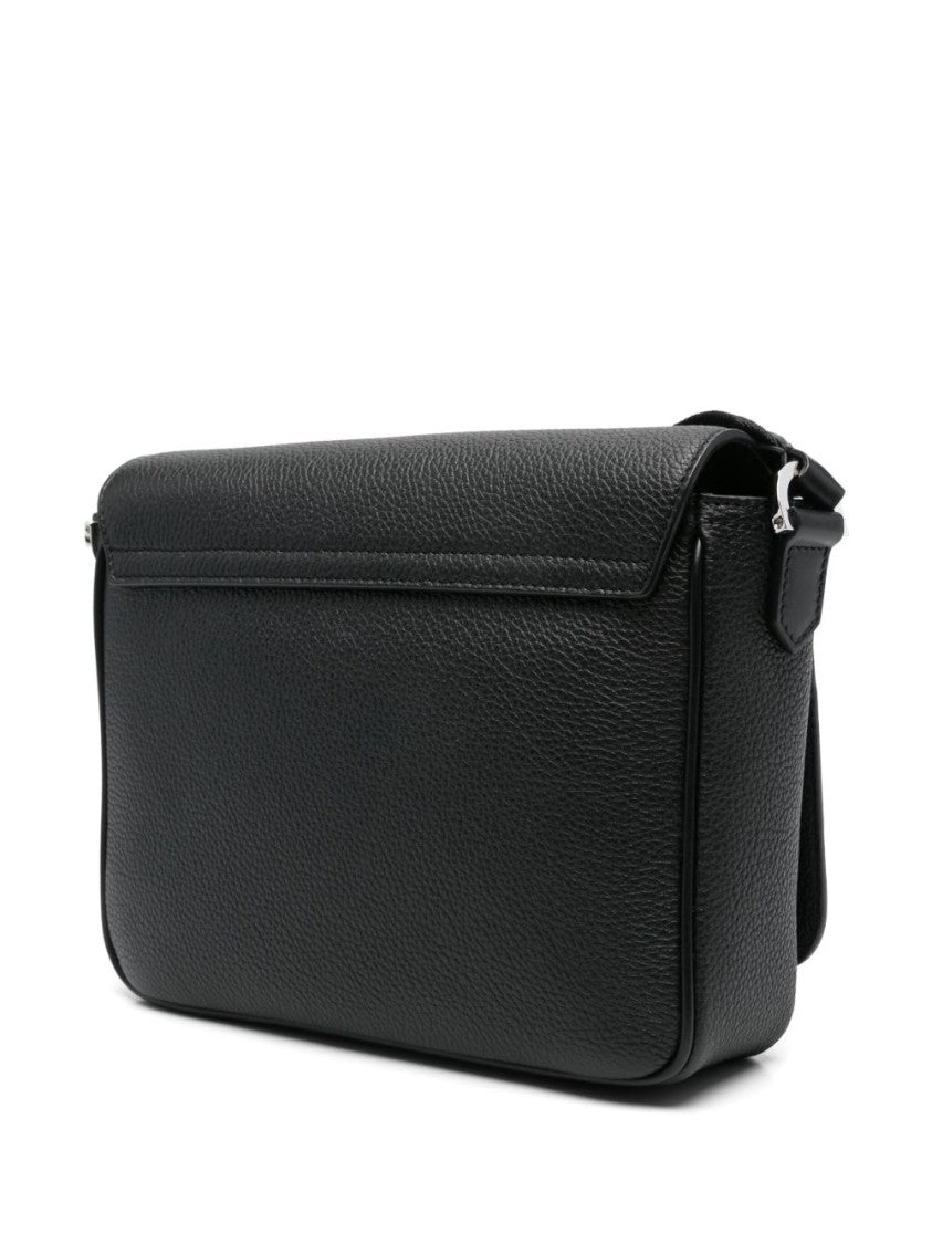 Tom Ford Grained Calf Leather Messenger Bag