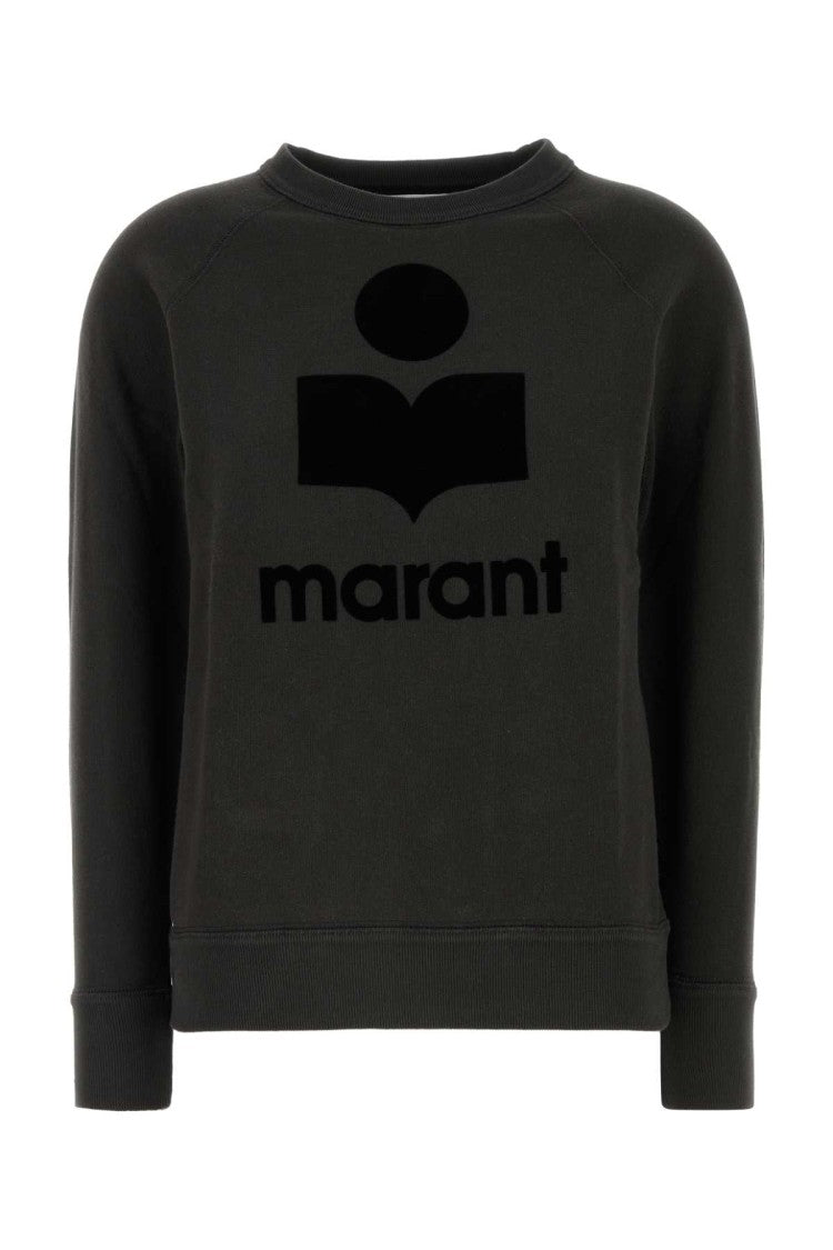 Isabel Marant Étoile Slate Cotton Blend Millyny Sweatshirt