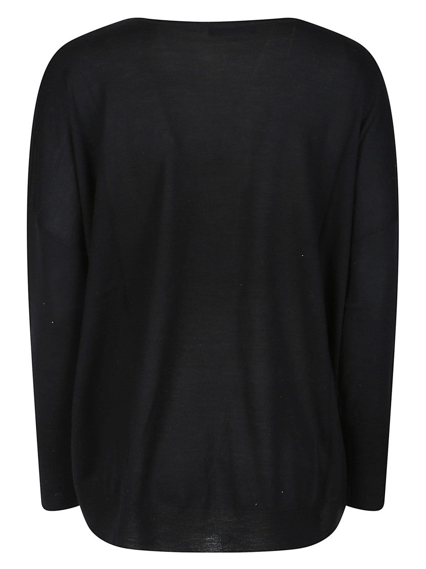 Aragona Round Neck Virgin Wool Sweater