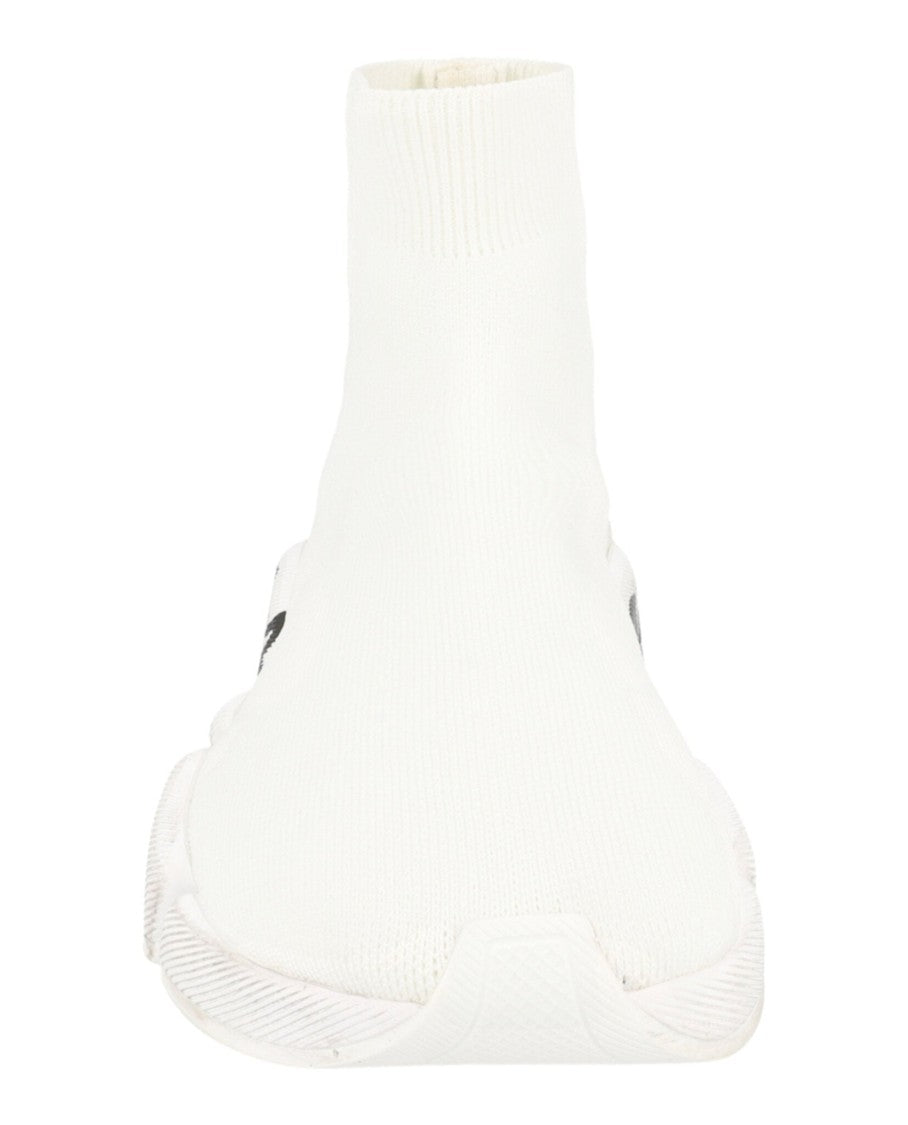 Balenciaga Sock-Style Speed 2.0 Sneakers With Graffiti Detailing