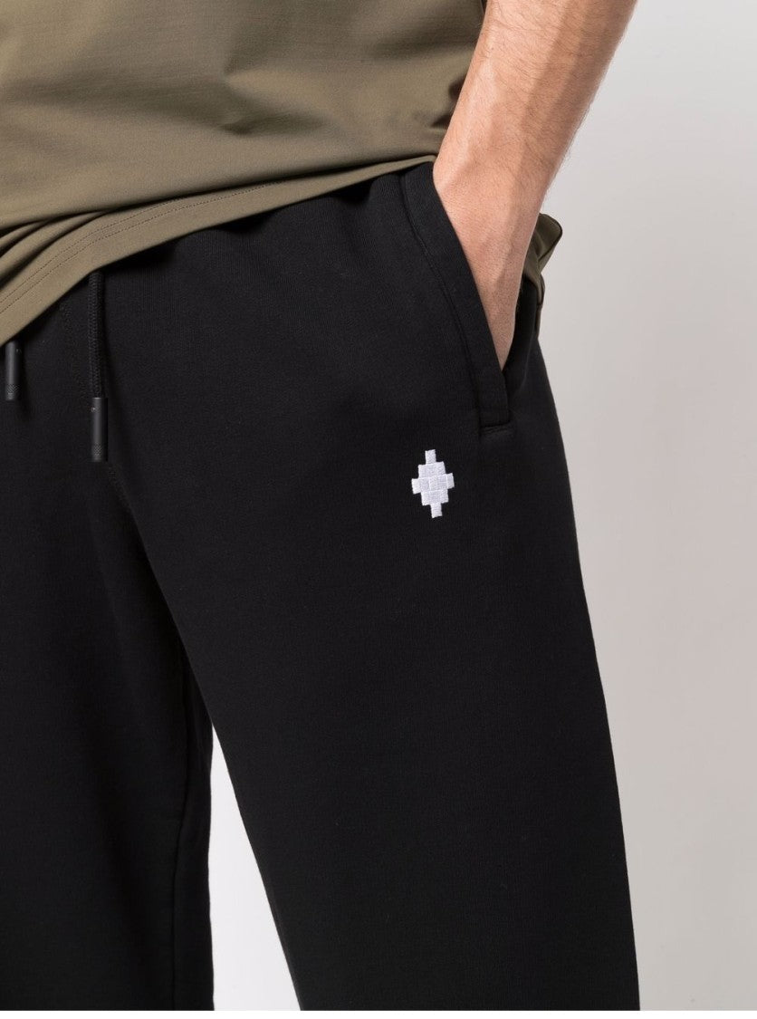 Marcelo Burlon Relaxed Fit Black Sweatpants