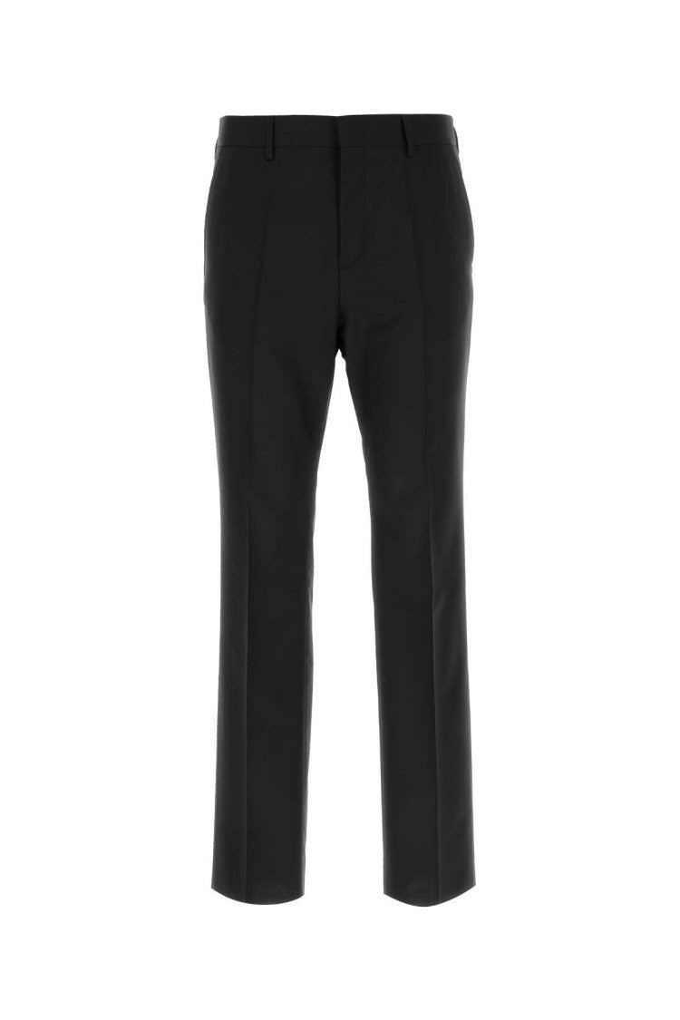 Valentino Garavani Black Wool Blend Pant