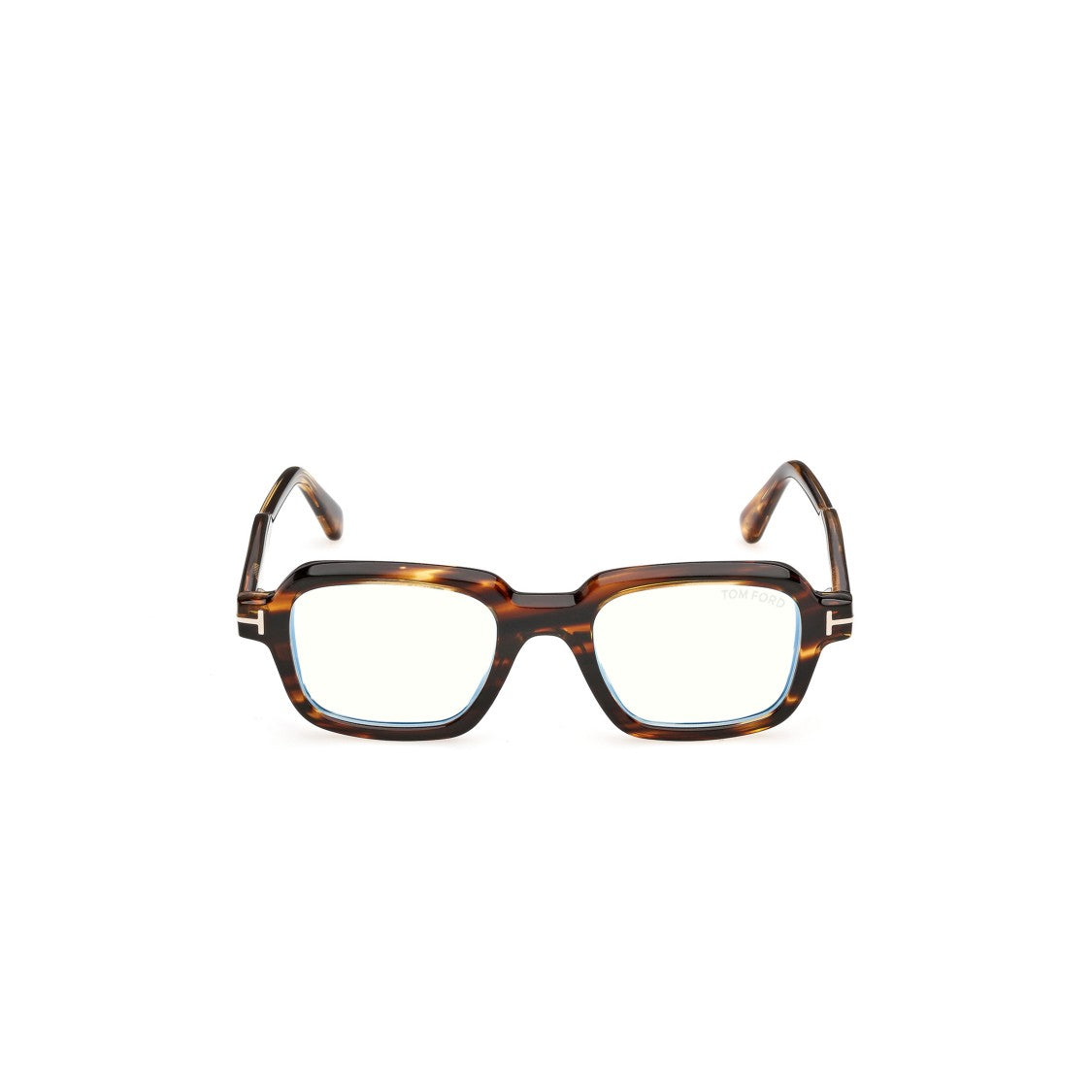Tom Ford Ft6123-B Rectangular Tortoiseshell Eyeglasses