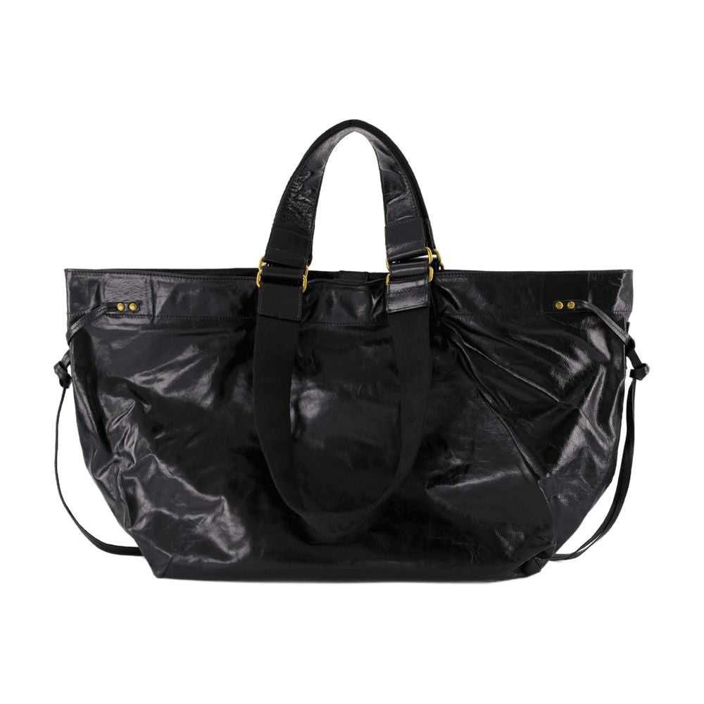 Isabel Marant Wardy Gd Shoulder Bag - Leather - Black