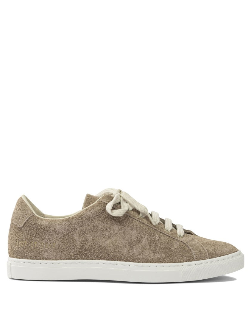 Common Projects Low-Top Textured Suede Sneakers