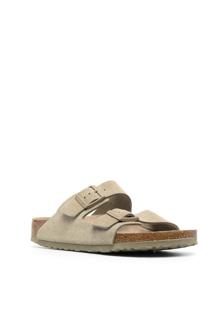 Birkenstock Arizona Sfb Two-Strap Suede Sandals