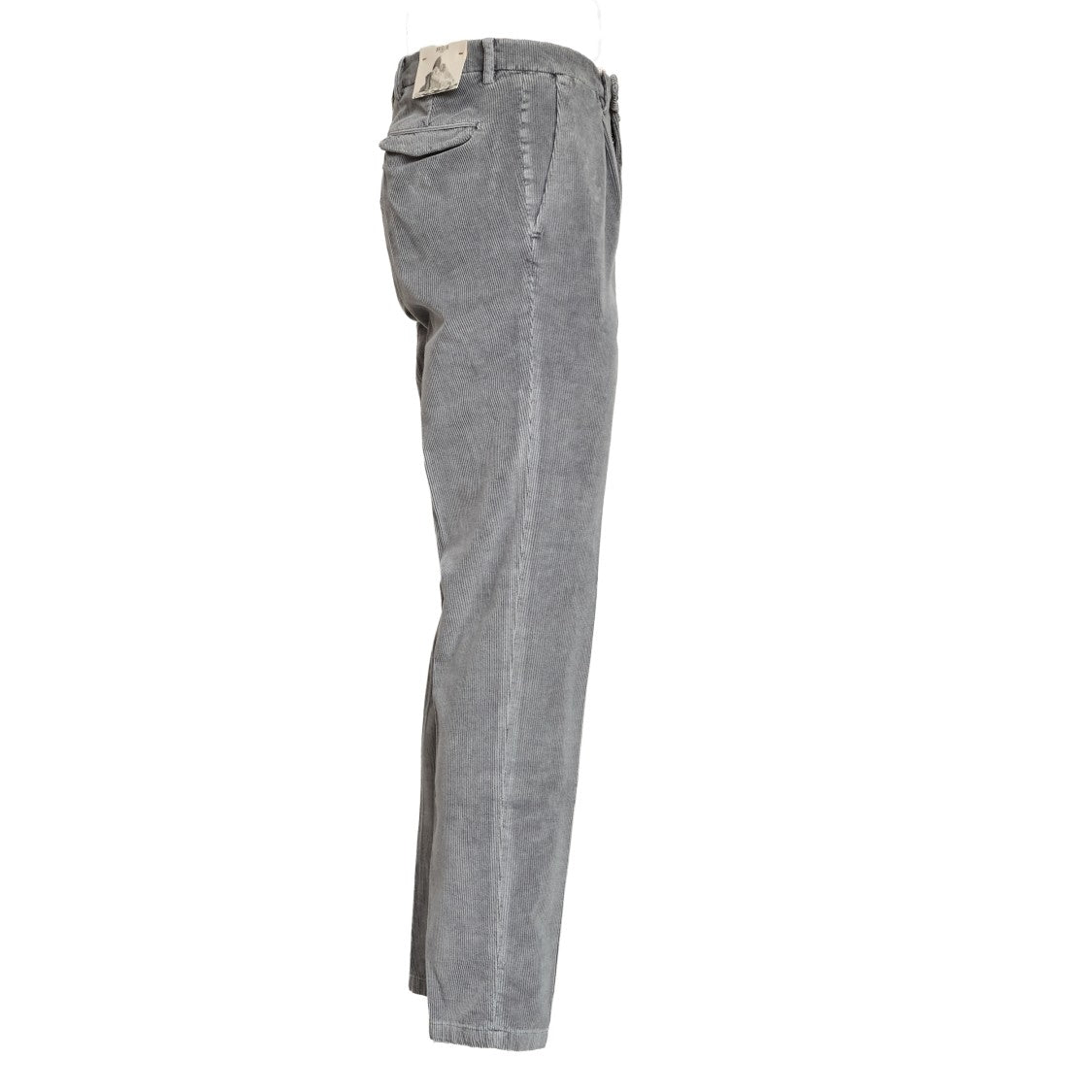 Briglia 1949 Tailored Frost Velvet Pants With Pinces