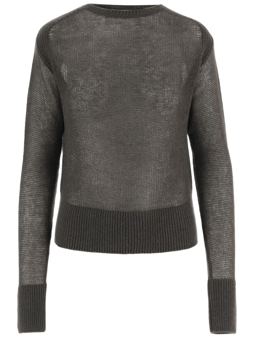 Sa Su Phi Cashmere Knit Sweater With Ribbed Details