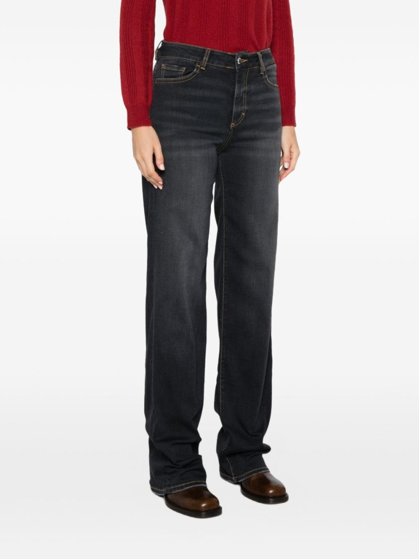 Icon Denim Relaxed-Fit Straight-Leg Five-Pocket Jeans