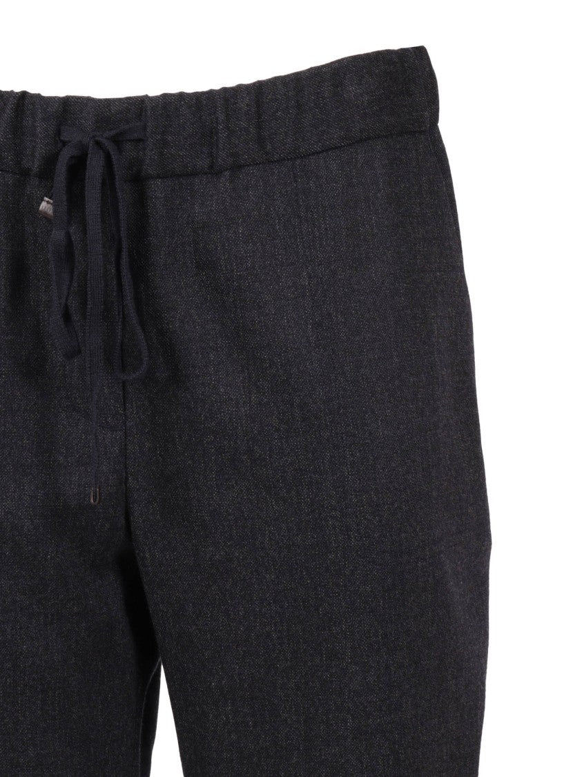 Lorena Antoniazzi Relaxed Fit Jogging Pants With Textured Finish