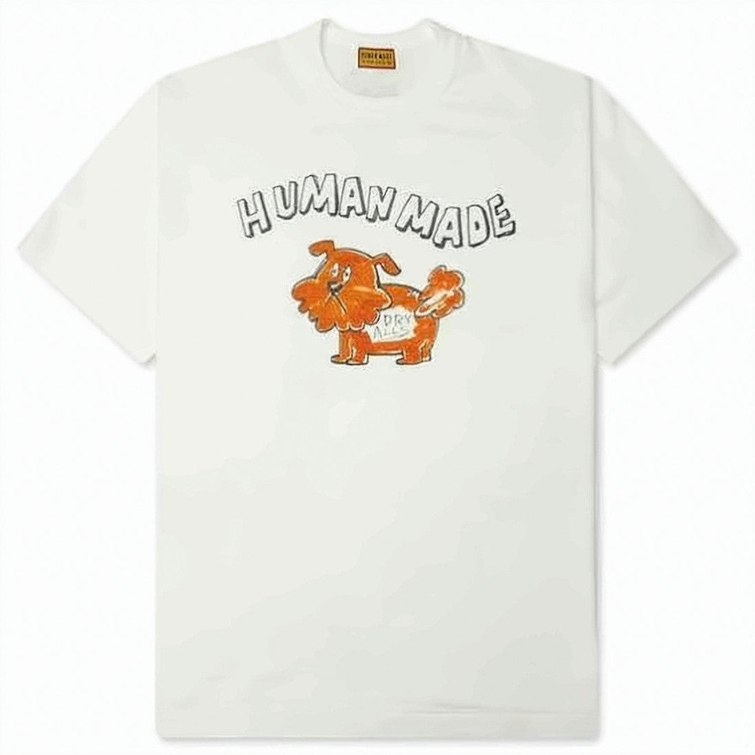 Humanmade Short-Sleeved T-Shirt With Playful Dog Graphic