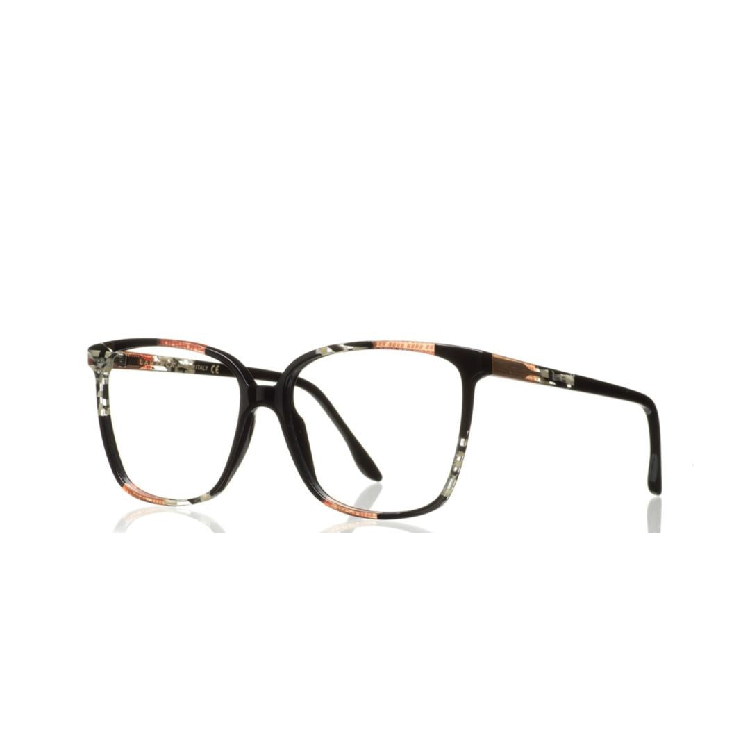 Lamarca Mosaico 64 Square Frame Eyeglasses In Black