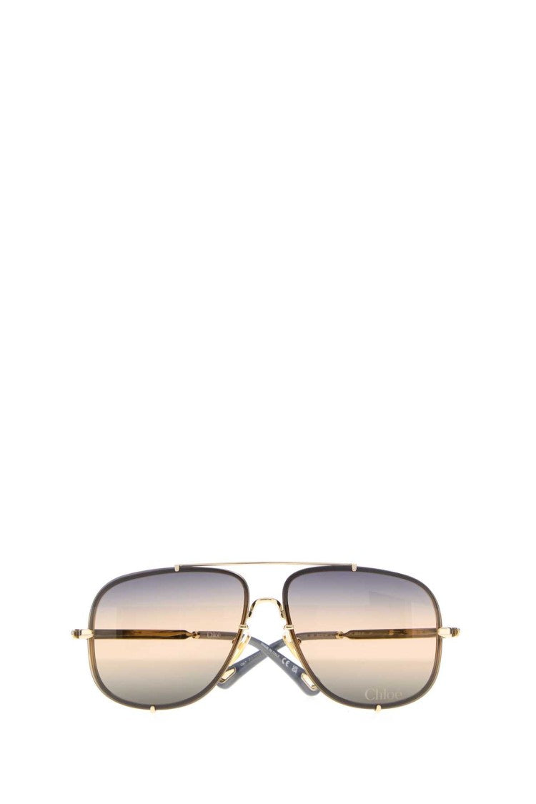 Chloé Platinum Metal Sunglasses