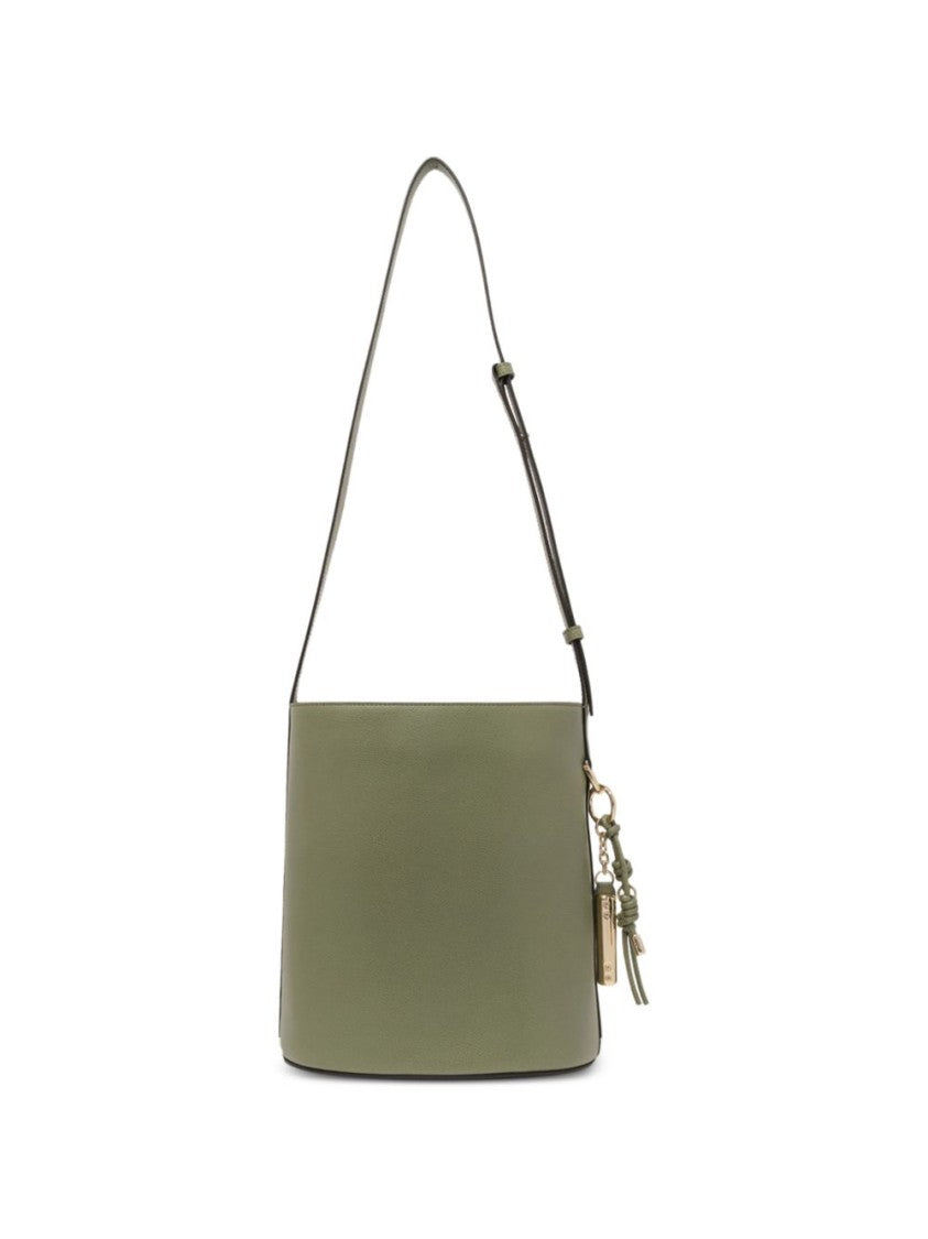 Furla Green Charm Detail Shoulder Bag