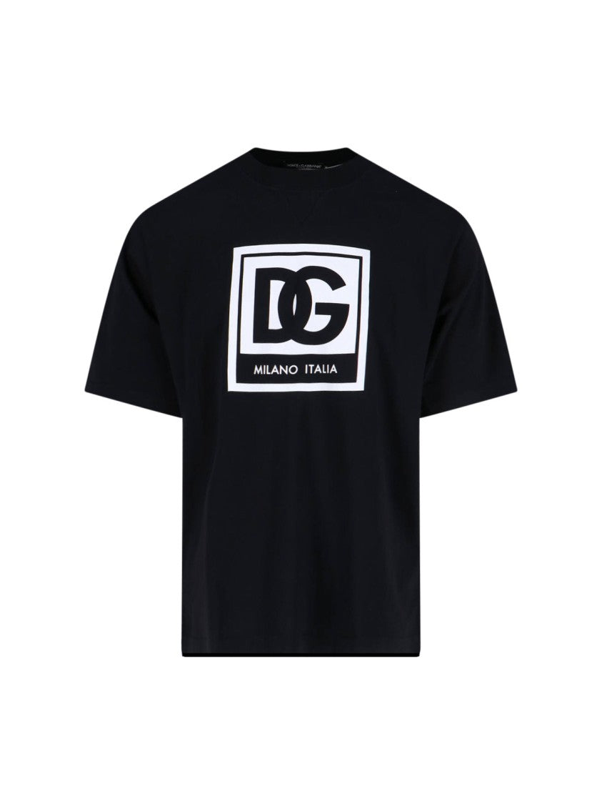 Dolce & Gabbana Logo T-Shirt – Black
