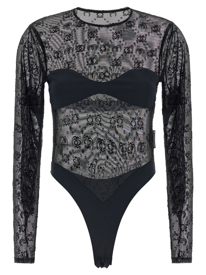 Marine Serre 'Moonogram' Bodysuit
