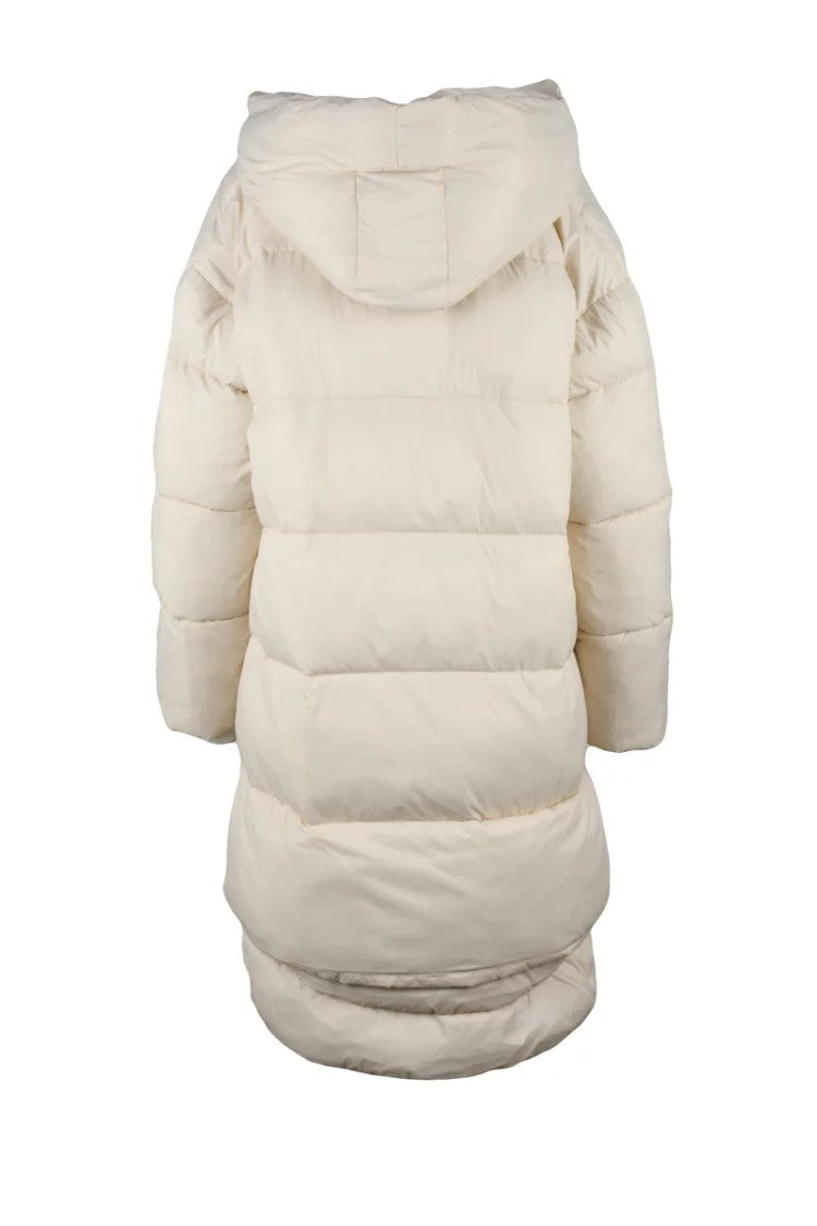Canadian Long Down Jacket - White