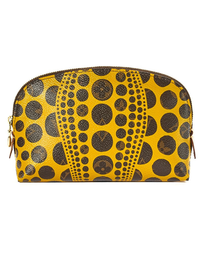 Louis Vuitton X Ya Cosmetic Pouch Pm Monogram Yellow