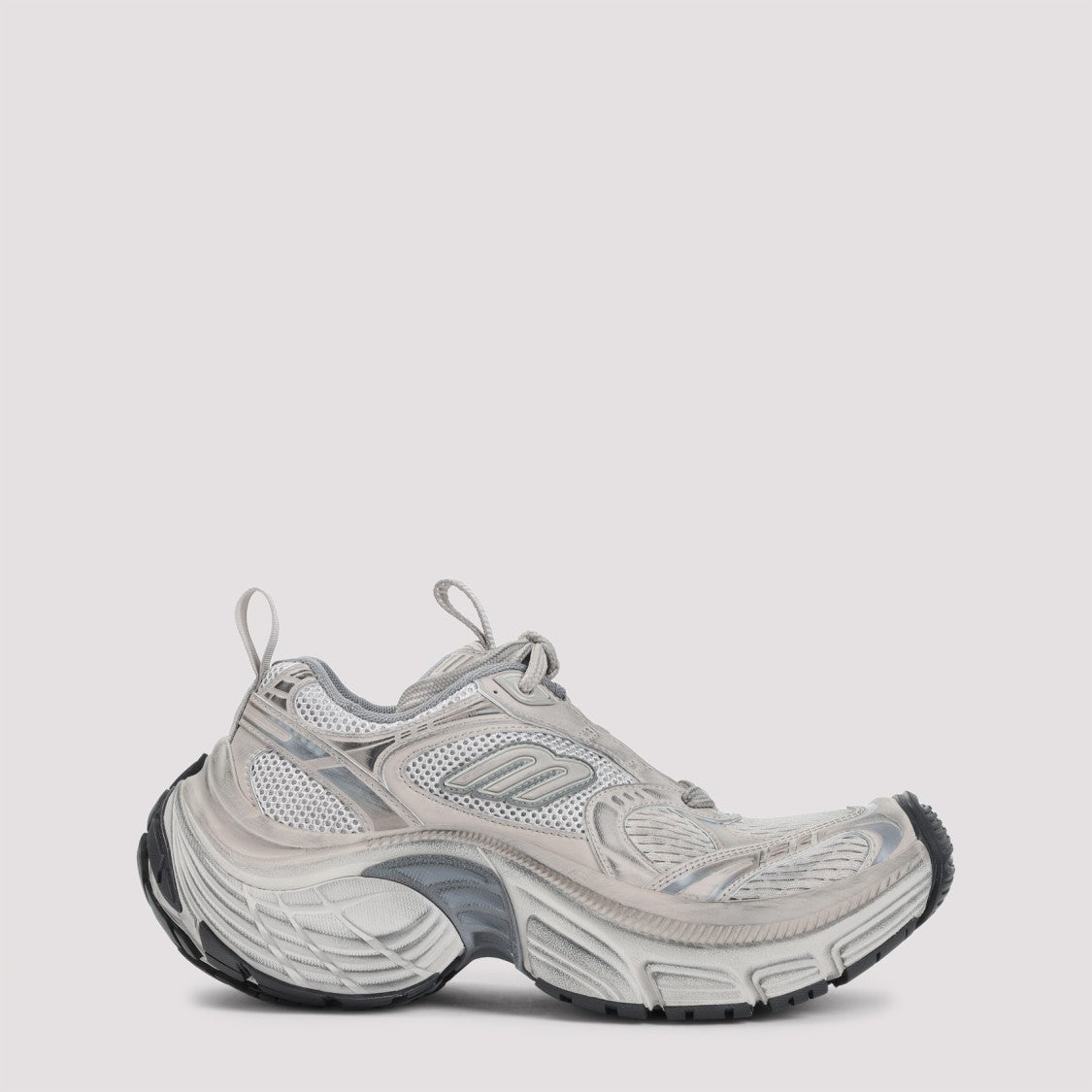 Balenciaga 6Xl Taupe Mix Grey And Black Polyurethane Sneakers