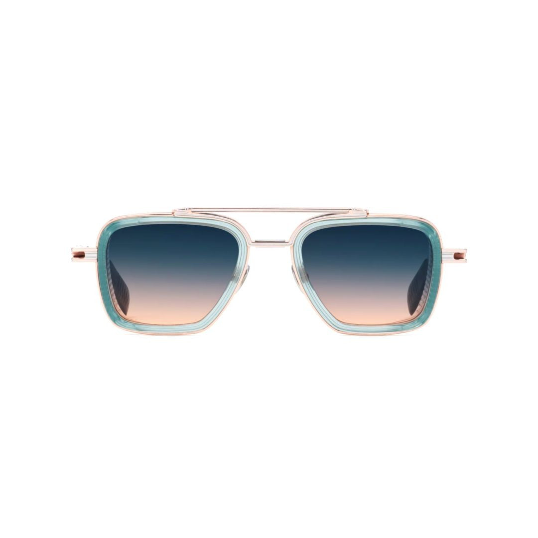 T Henri C2 Geometric Frame Sunglasses With Gradient Tint