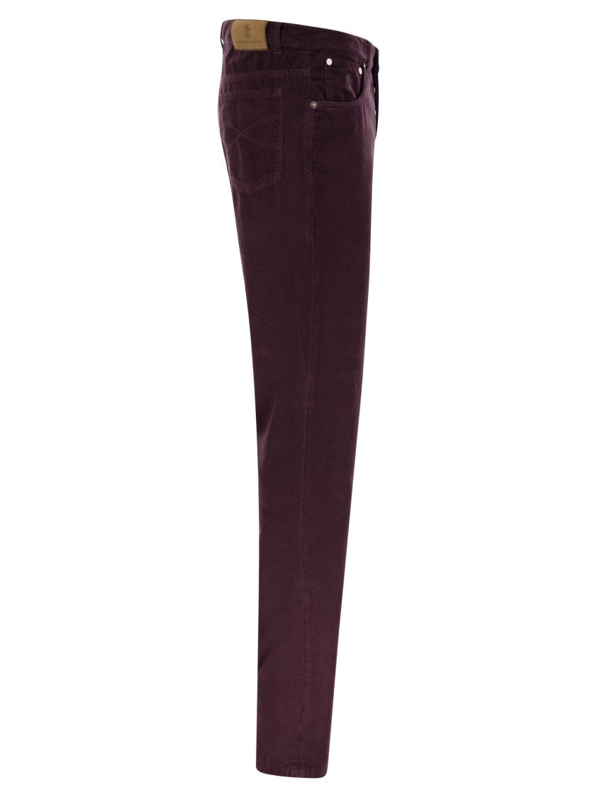 Brunello Cucinelli Five-Pocket Italian Fit Trousers