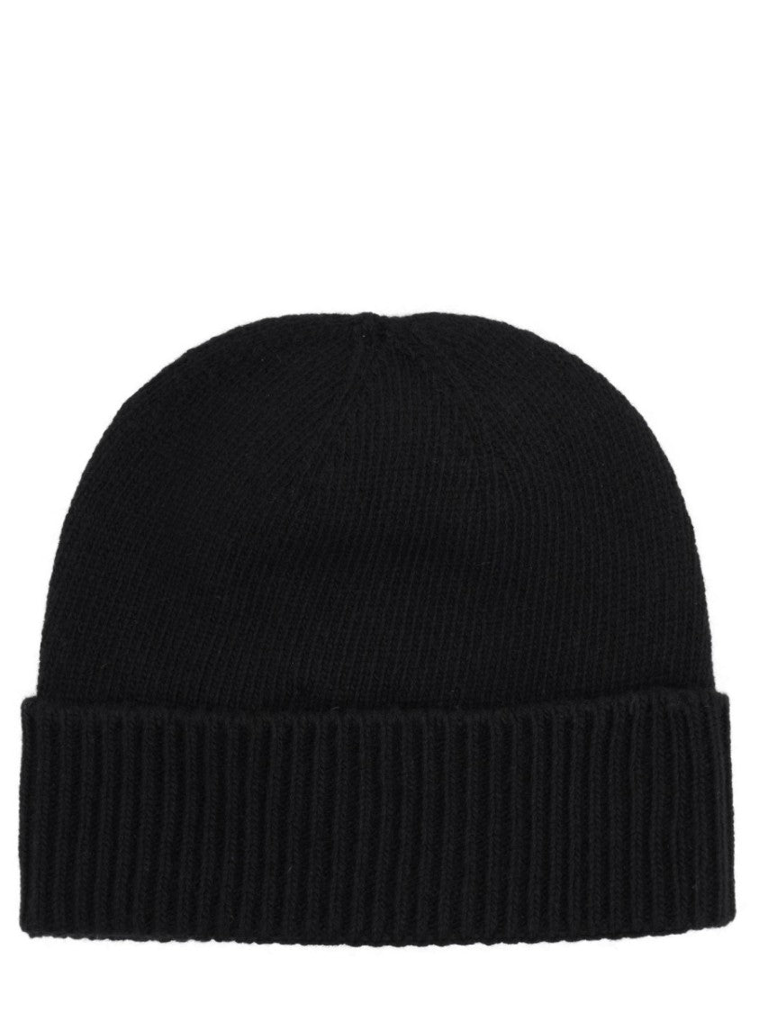 Vivienne Westwood Cashmere Ribbed Fold-Over Beanie