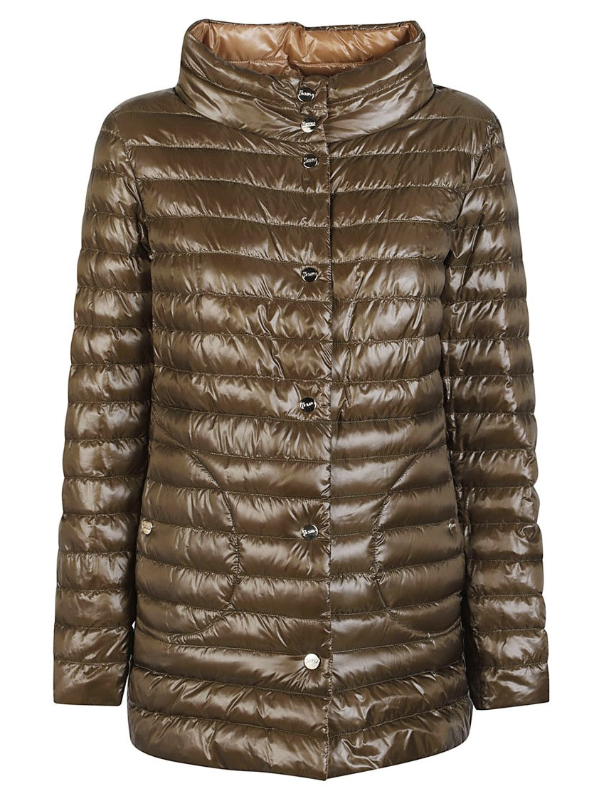 Herno A-Shape Reversible Quilted Polyamide Jacket
