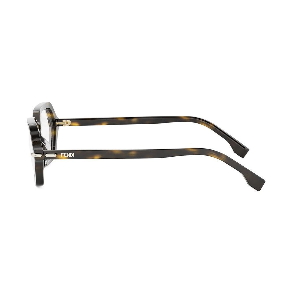 Fendi Saddlery Geometric Acetate Optical Glasses