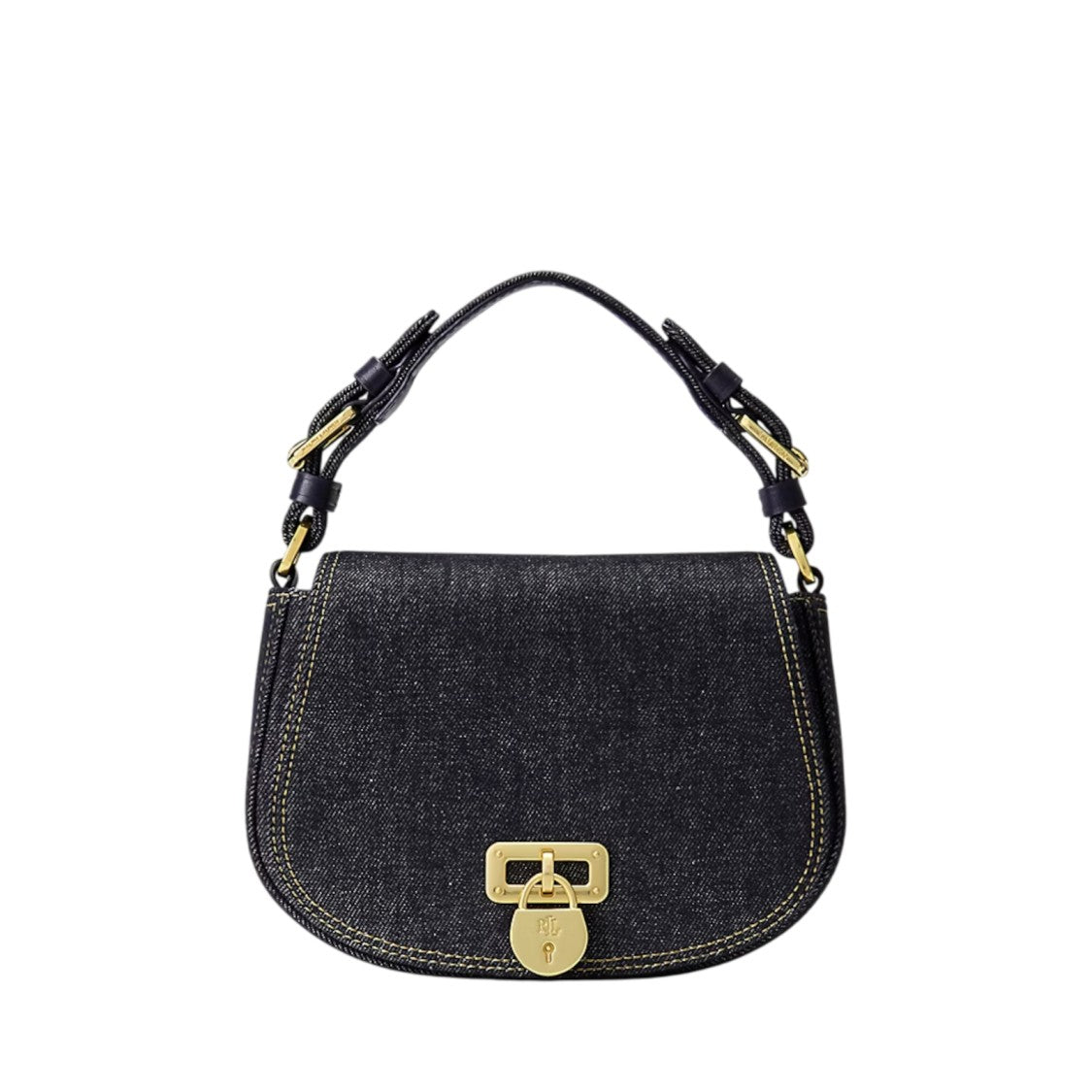 Lauren Ralph Lauren Structured Handbag With Curved Silhouette