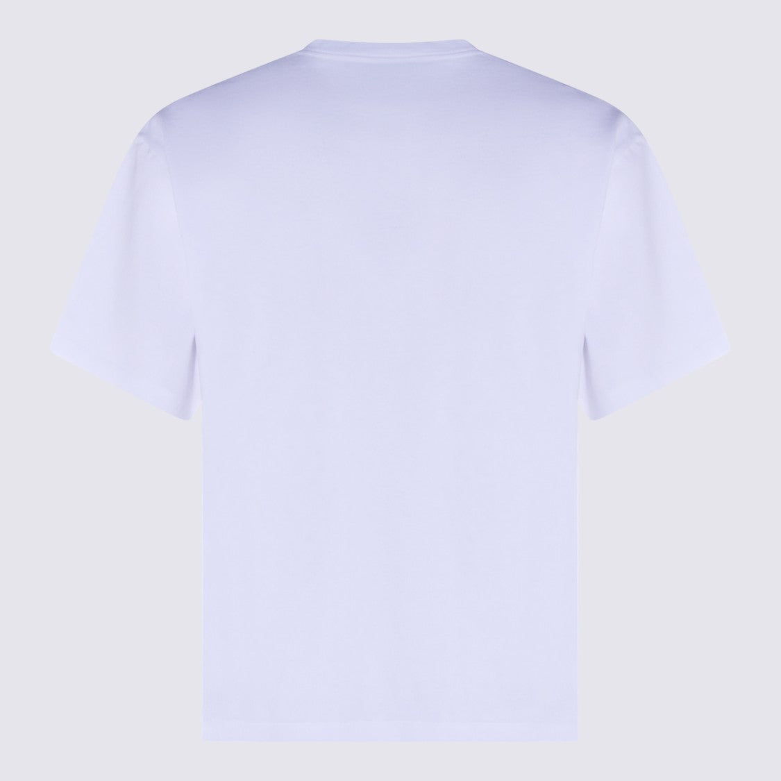 Saint Laurent White Cotton Logo T-Shirt