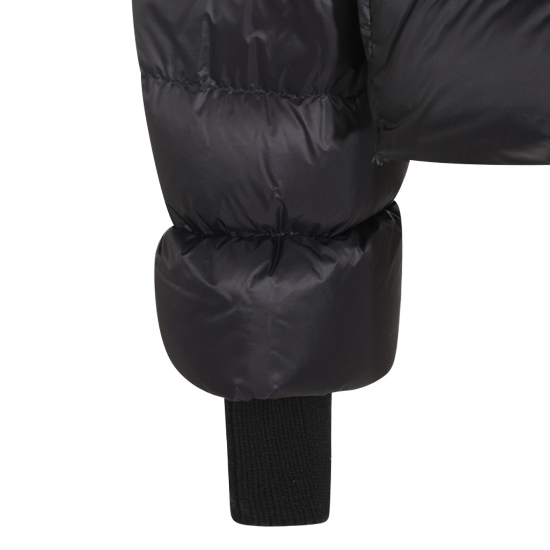 Rick Owens Padded Quilted Down Jacket With Hood And Zippered Pockets