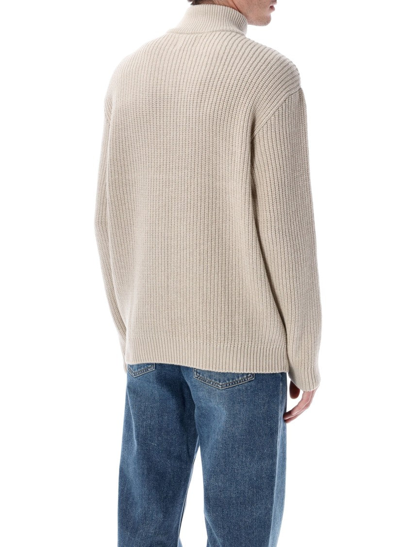 Colorful Standard Recycled Merino Wool Quarter Zip Sweater