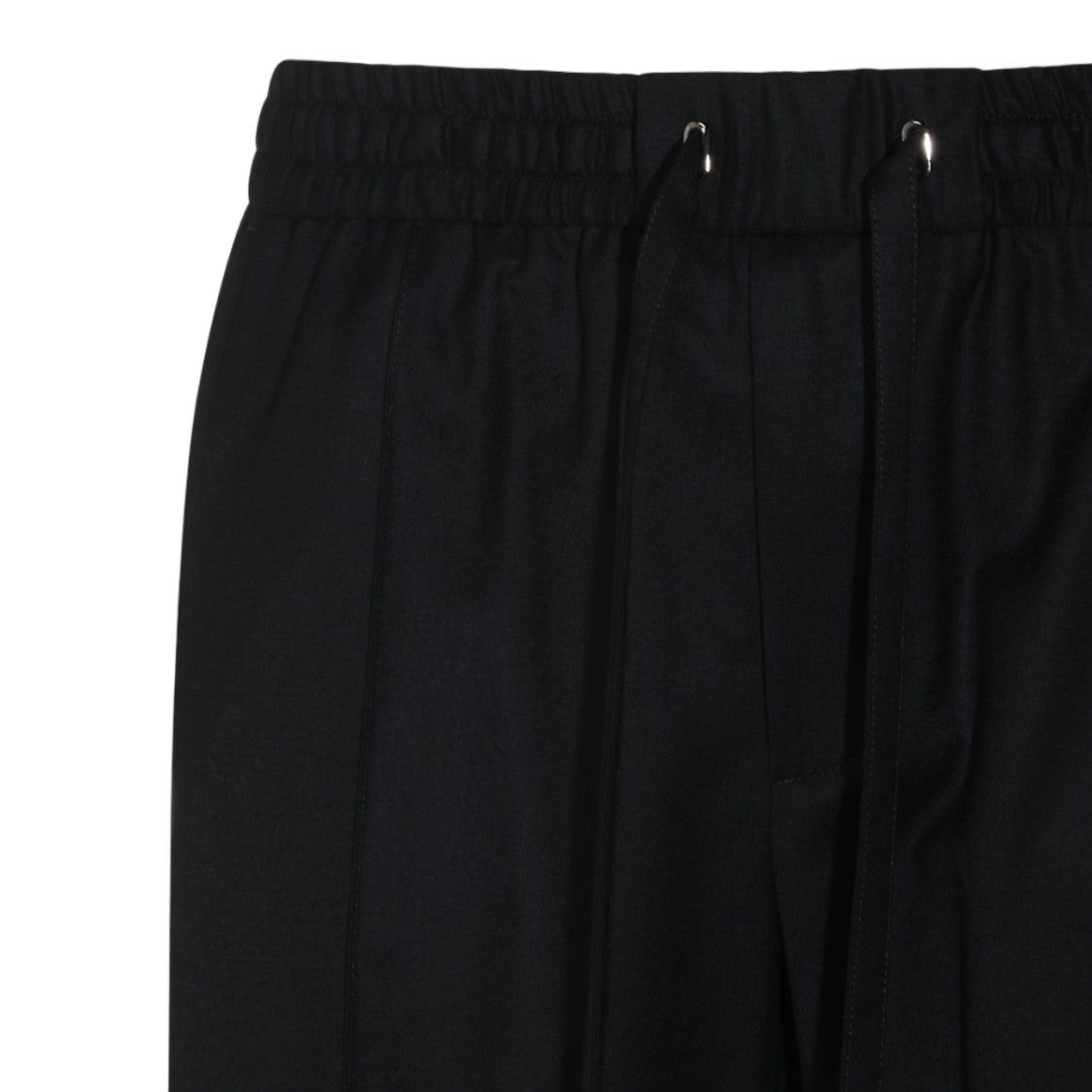 Dolce & Gabbana Black Refined Tailored Straight-Leg Pants