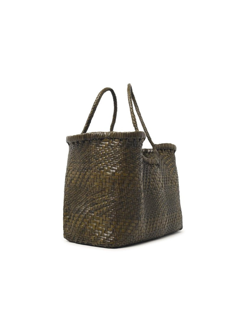 Dragon Diffusion 'Nantucket Optical' Khaki Leather Bag