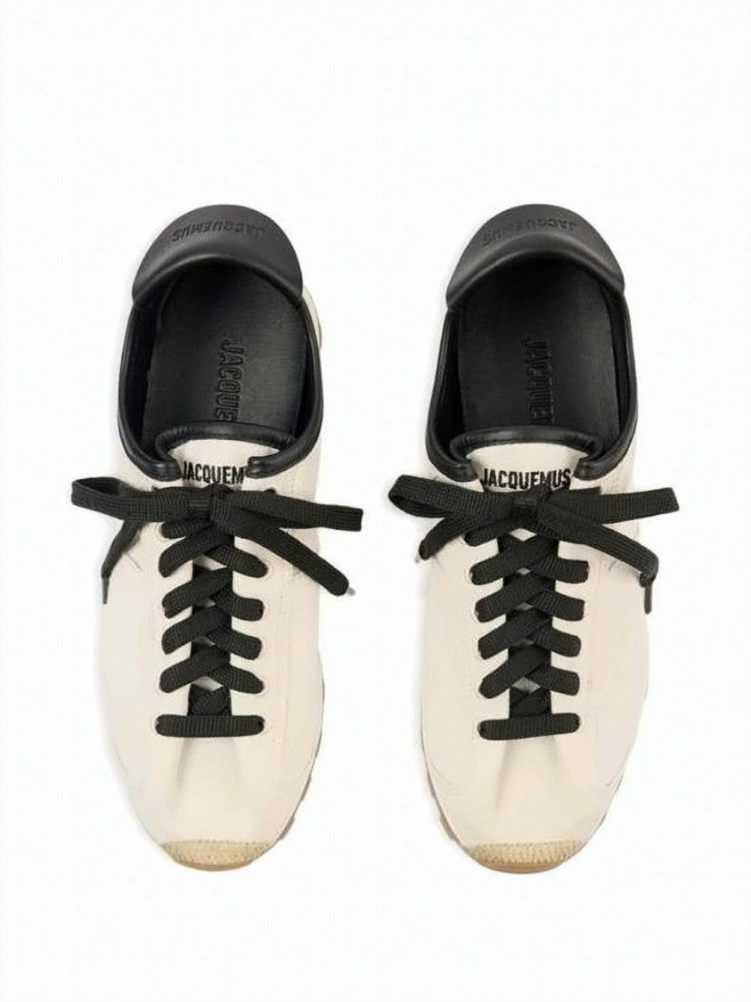 Jacquemus Low-Profile Canvas Sneakers With Contrast Details
