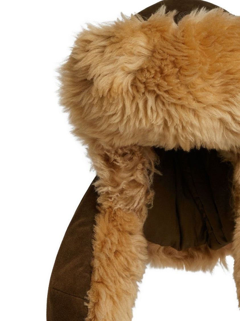 Dsquared2 Brown Silk And Nylon Hat