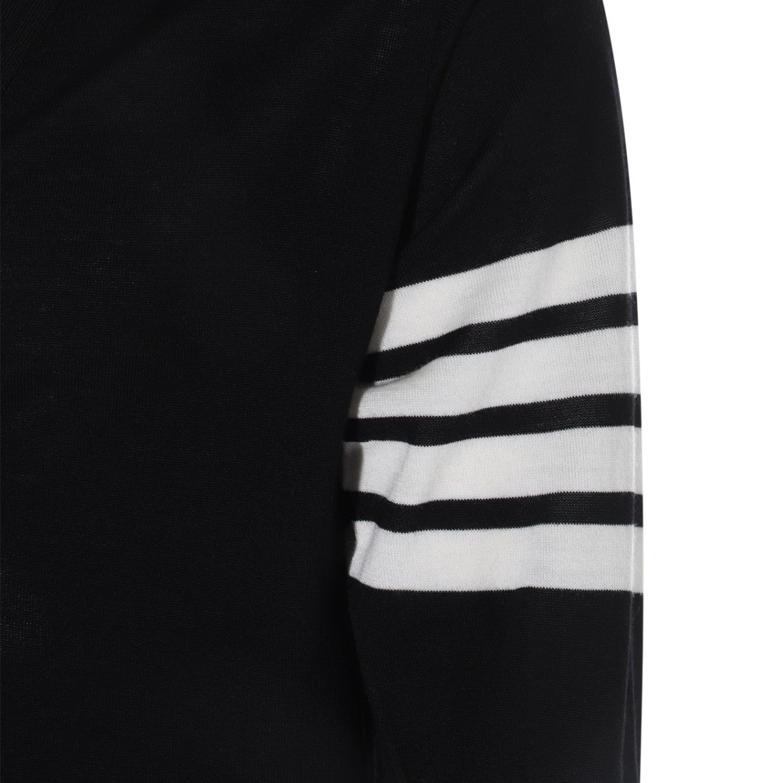 Thom Browne Black Wool Knitwear