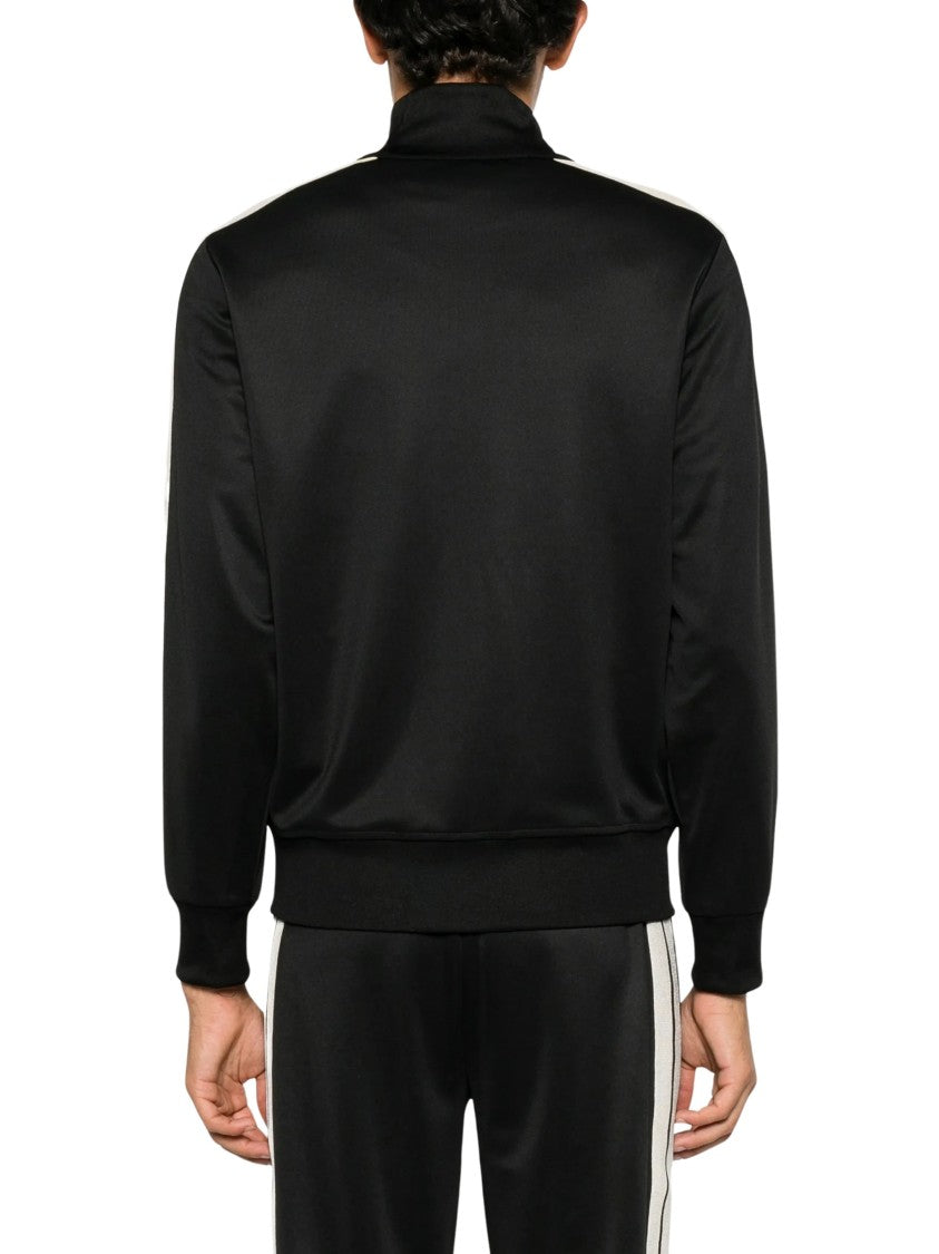 Palm Angels Black Tech Fabric Track Jacket