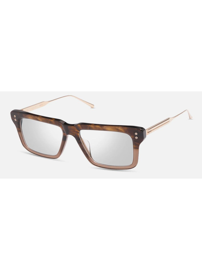Dita Rectangular Tortoiseshell Optical Frames With Metal Temples